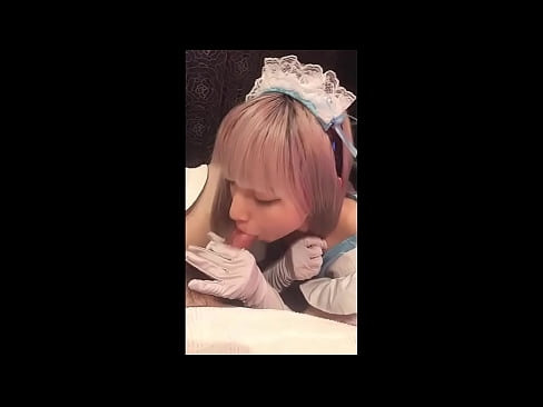 ❤️ Japonský idol [mayuka], kostým francouzské pokojské, část 1, orál a honění s pleťovým mlékem ️❌ Kvalitní sex u nás ❌